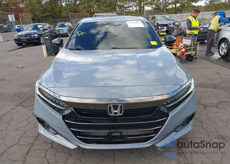 2022 Honda Accord Sport 2.0T из США, поврежденный, VIN 1HGCV2F34NA023490
